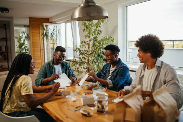 istock Good food great friends 1327080084