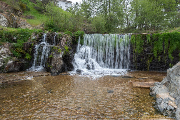 istock A beautiful waterfall on the natural swimming pool in Arrago river 1327080447