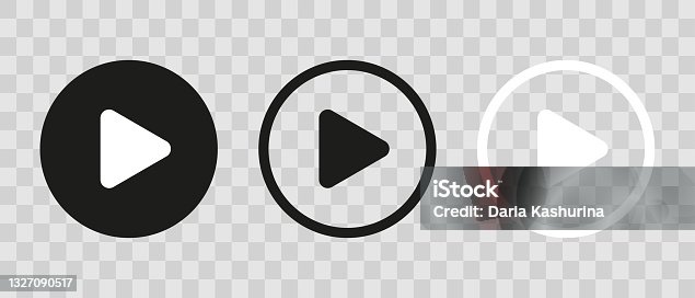 istock Play Button Icons - Multi Series stock illustration 1327090517