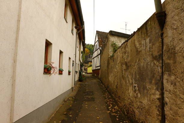 istock Cloudy autumn day in Andernach on the Rhine 1327094582