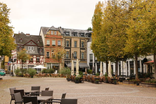 istock Cloudy autumn day in Andernach on the Rhine 1327095029
