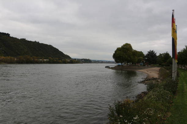 istock Cloudy autumn day in Andernach on the Rhine 1327095084