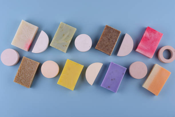 istock Natural organic soap. Skincare concept 1327098835