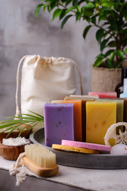 istock Reusable skincare accessorize. Zero waste sustainable lifestyle concept 1327098846