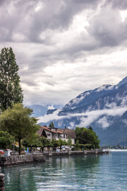 istock mountain lake in Swiss Alps 1327101561