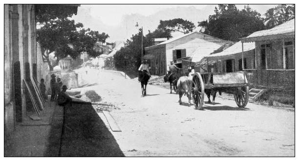 istock Antique black and white photograph: Bayamon, Puerto Rico 1327101810
