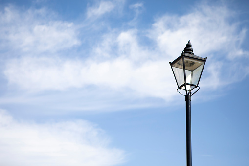 Street lamp in Newcastle-upon-Tyne