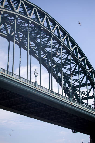 istock Section of the Tyne Bridge against a clear sky 1327108186