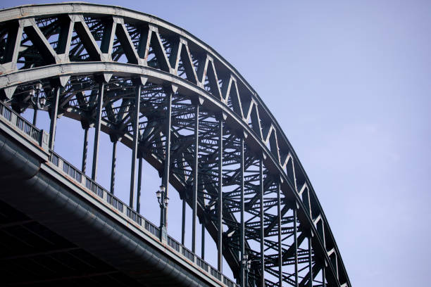istock Section of the Tyne Bridge against a clear sky 1327108189