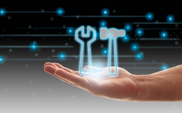 istock Hand Holding Repair Icon 1327108422