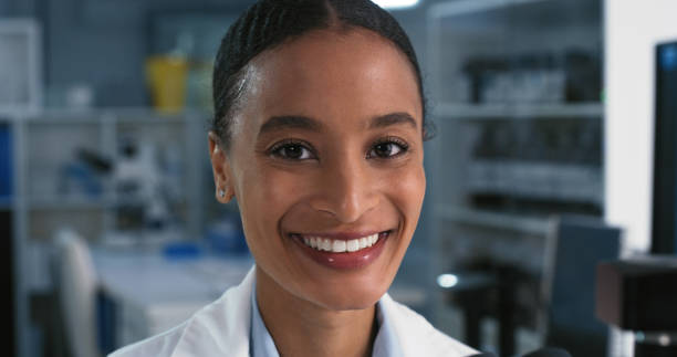 istock Portrait of a confident scientist working in a modern laboratory 1327109672
