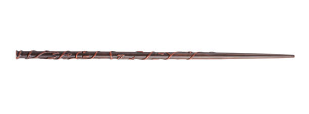 istock Fairy tale magic wand isolated on white background 1327121564