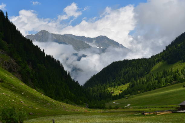 istock Beautiful landscape in Stubai valley 1327124135