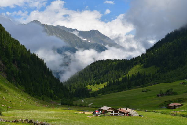 istock Beautiful landscape in Stubai valley 1327124214