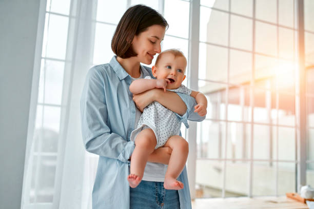 istock Mother and baby 1327125148