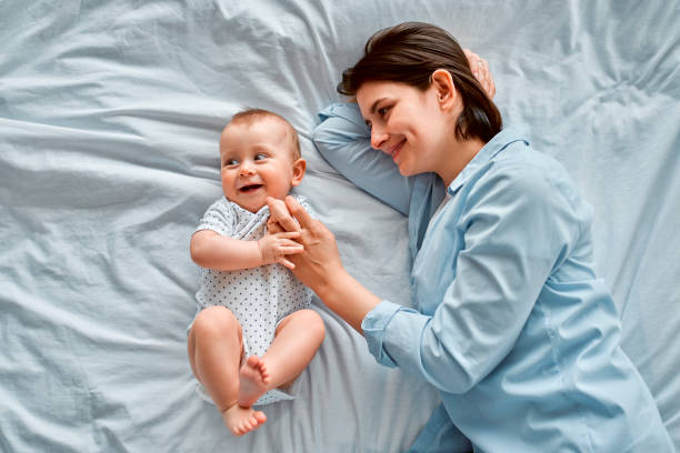 istock Mother and baby 1327126450