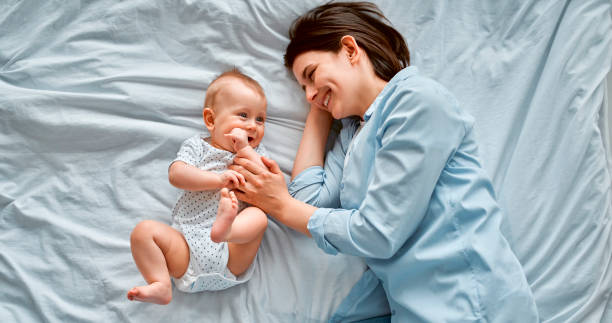 istock Mother and baby 1327126464
