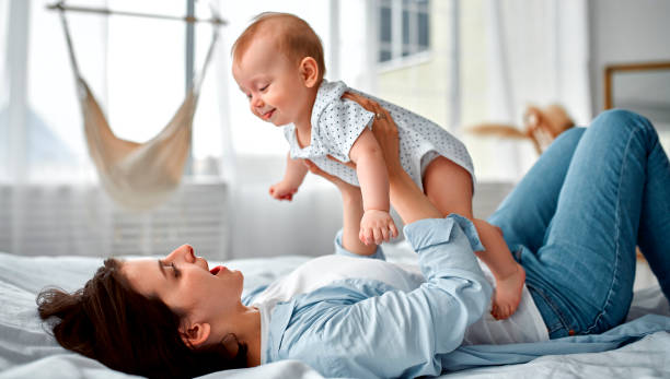 istock Mother and baby 1327126509