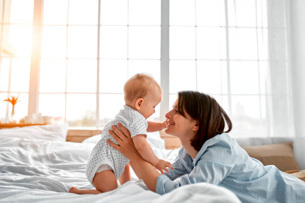 istock Mother and baby 1327126567