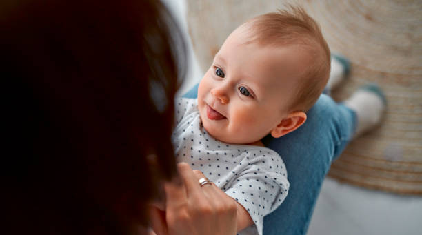 istock Mother and baby 1327126878