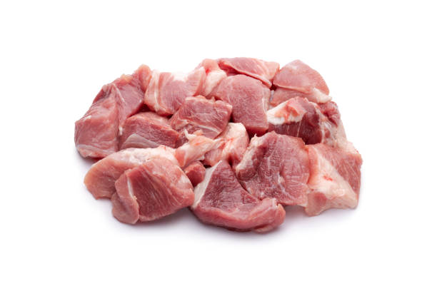 istock Pork meat in pieces 1327130055