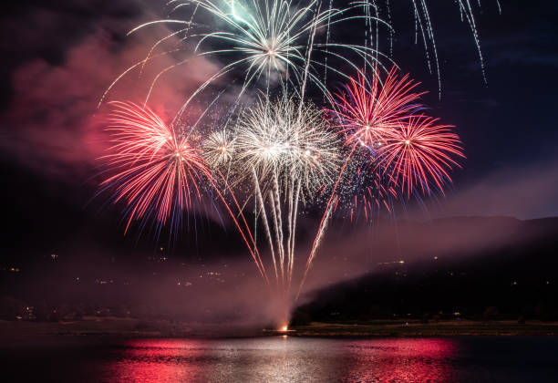 istock Independence day (July 4th) celebration fireworks in USA 1327134919