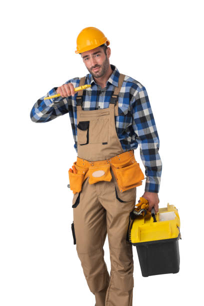 istock Portrait of construction worker 1327134970