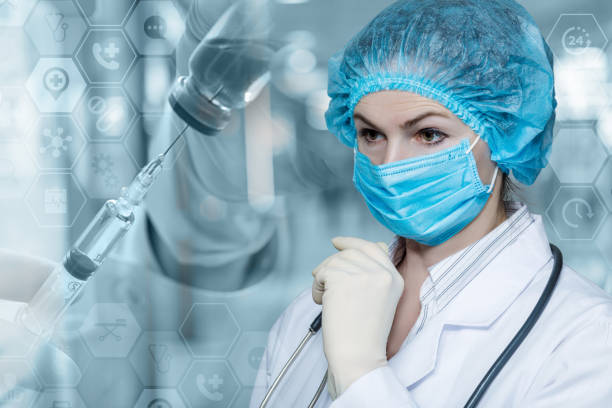 istock Injection or vaccination concepts. 1327138851