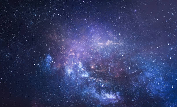istock Galaxy and constellation in deep space. Stars and far galaxies. Wallpaper background. Sci-fi space wallpaper 1327140336