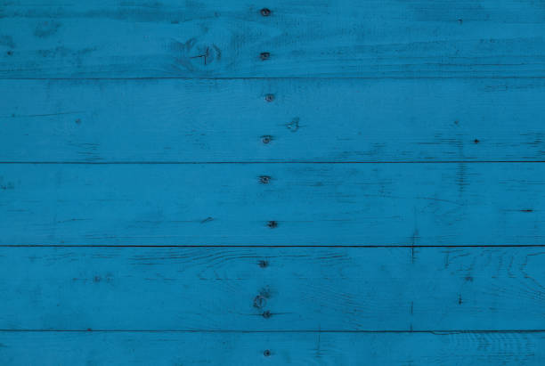 istock Blue painted wooden planks background 1327140391