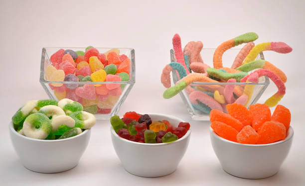 istock Containers with a variety of gummies 1327147686