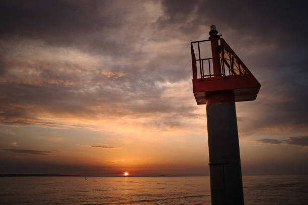istock Sunrise on the medditerranean sea 1327154471