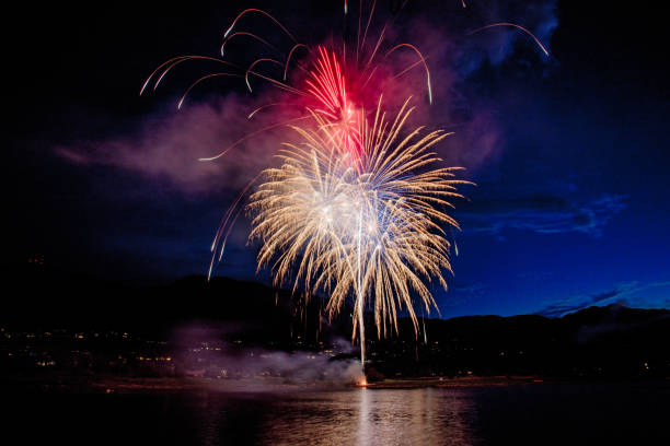 istock Independence day (July 4th) celebration fireworks in USA 1327154711