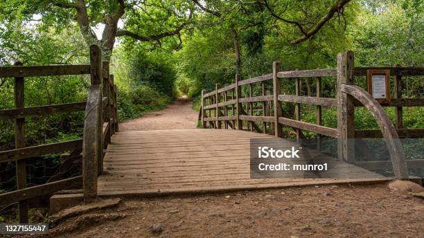 Pooh Bridge Located In The One Hundred Acre Woods In The Stories By Aa Milne Of Christopher Robin And Winnie The Pooh Stock Photo - Download Image Now