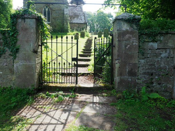 istock Gateway to ancient church 1327157044