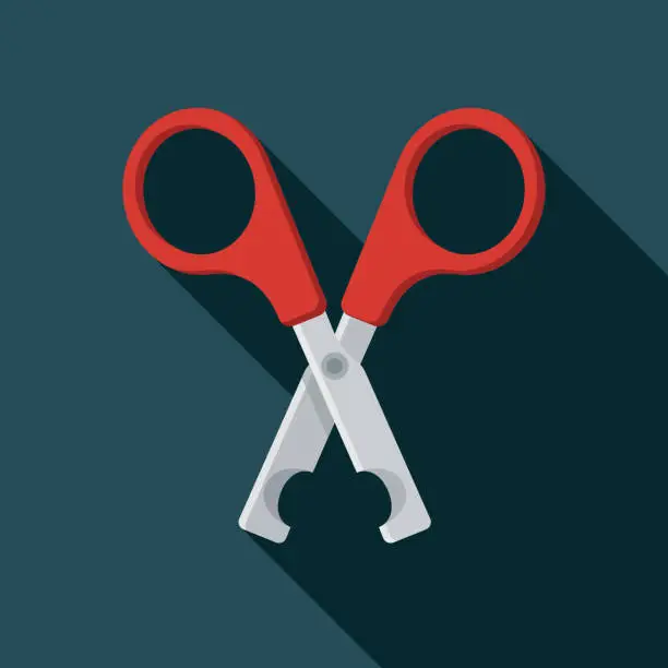 Vector illustration of Pet Claw Clippers Icon