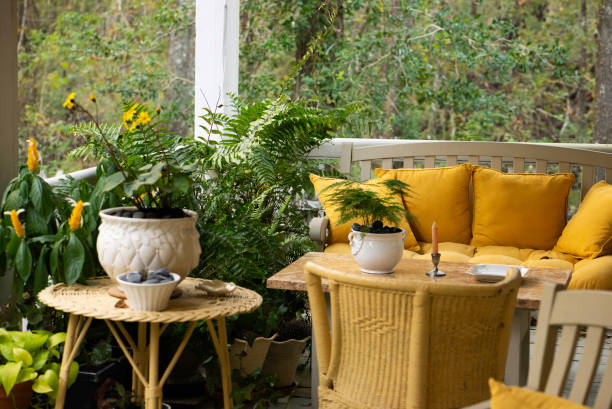 istock Inviting porch in Lousiana 1327159334