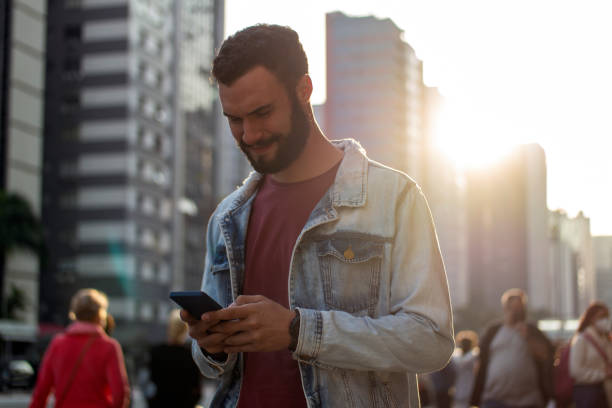 istock Young man at Paulista Avenue 1327164654