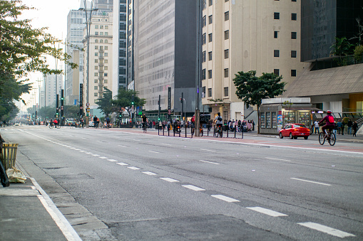 Photo taken at Paulista Avenue, Sao Paulo, Brazil