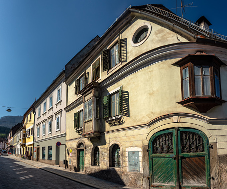 Impressions of The old town of Waidhofen an der Ybbs in Spring, Mostviertel, Lower Austria, Austria 17.04.2019