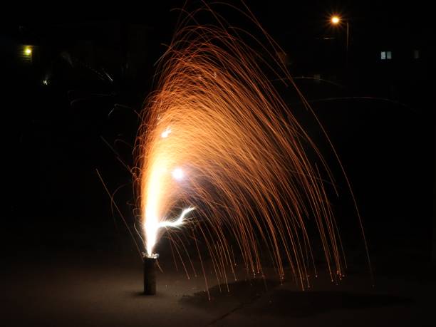 istock Fireworks long exposure July 4th Independence Day 1327182456