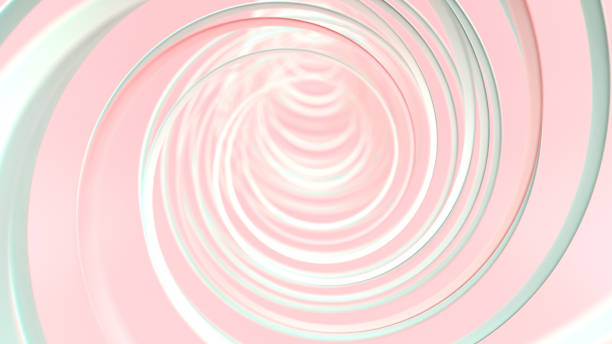 istock Background with a Colorful 3d Spiral 1327189077