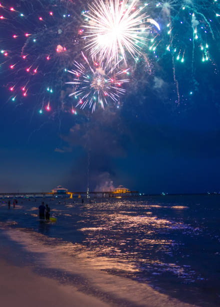 istock Fireworks show in Ft Myers Florida 1327201720