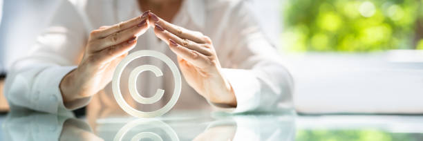 istock Copyright Symbol Protection Sign. Register Trademark 1327202395