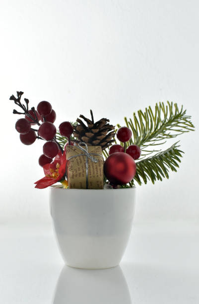 istock Christmas decoration vase 1327205351