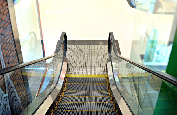 istock Lift for the down in the mall. 1327214562
