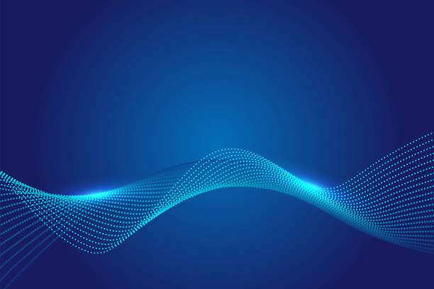istock The abstract figure composed of particle rotation has a technological background. 1327216993