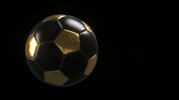 istock Dark Golden Football 1327219864