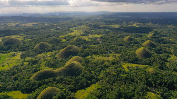 istock Chocolate hills.Bohol Philippines 1327220534