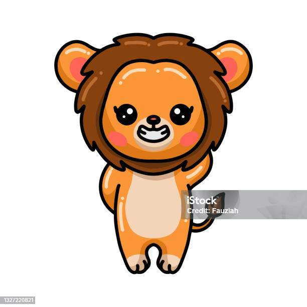 Cute Angry Baby Lion Cartoon Stock Illustration - Download Image Now -  Africa, Animal, Big Cat - iStock